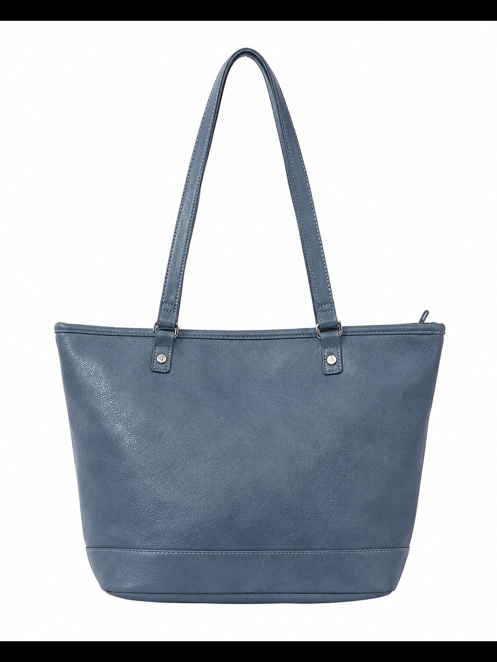 Thirty-one Slate Blue Faux Leather Tote